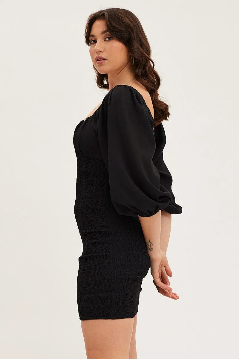 Black Bodycon Dress