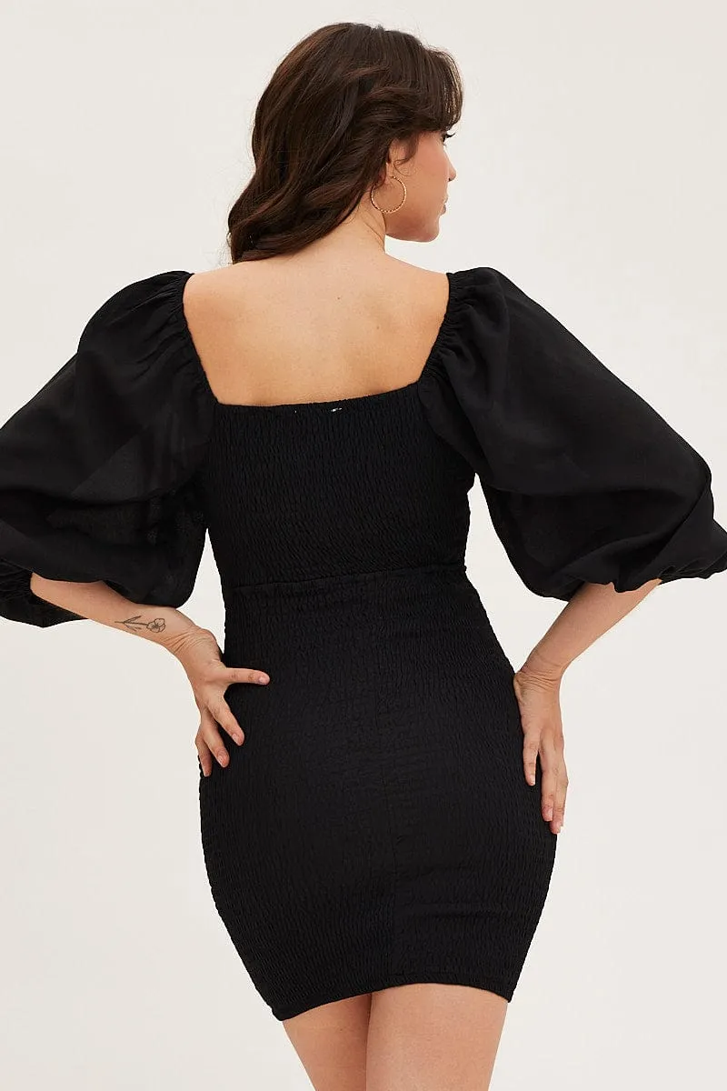 Black Bodycon Dress