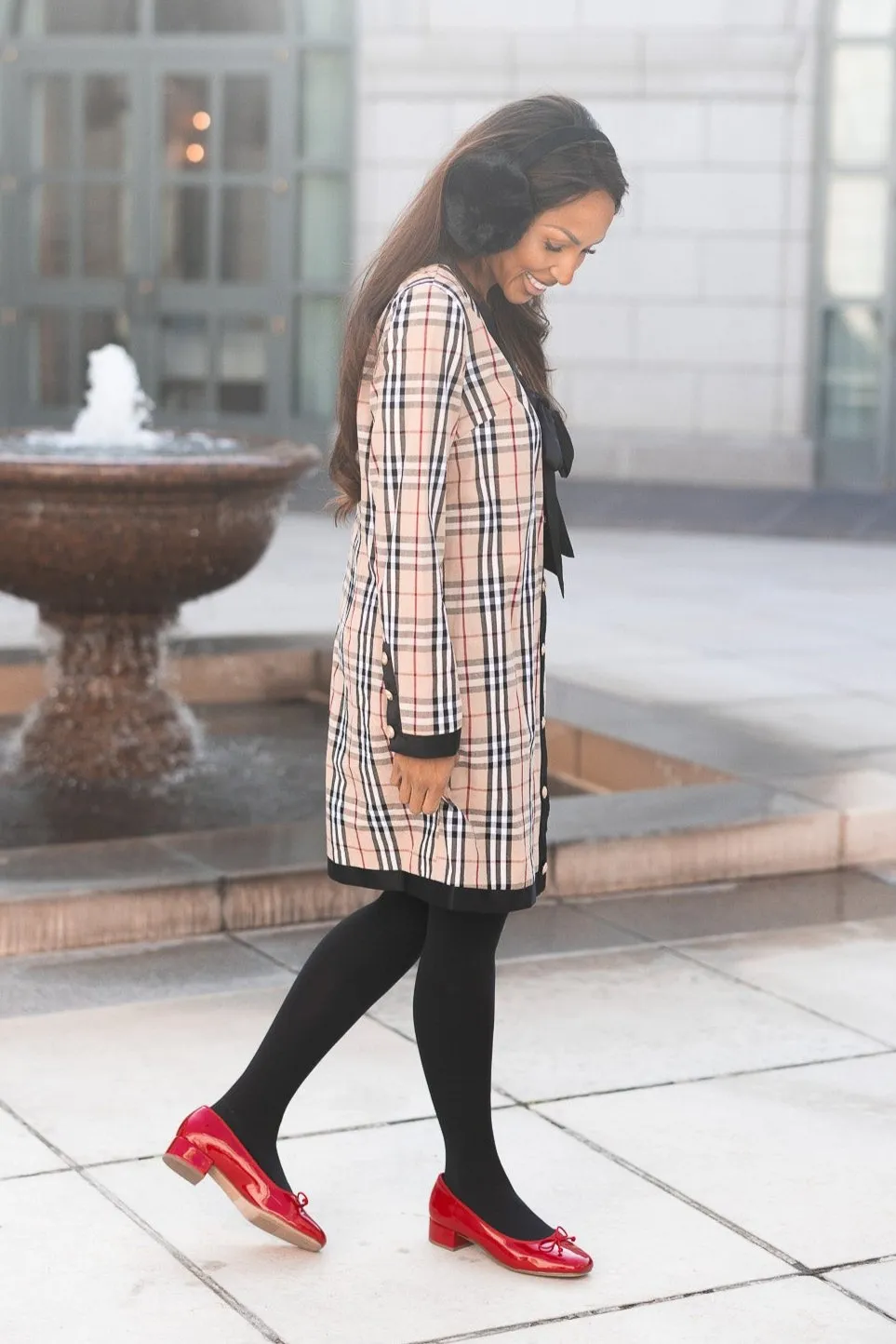 Decker Dress in Tan - FINAL SALE