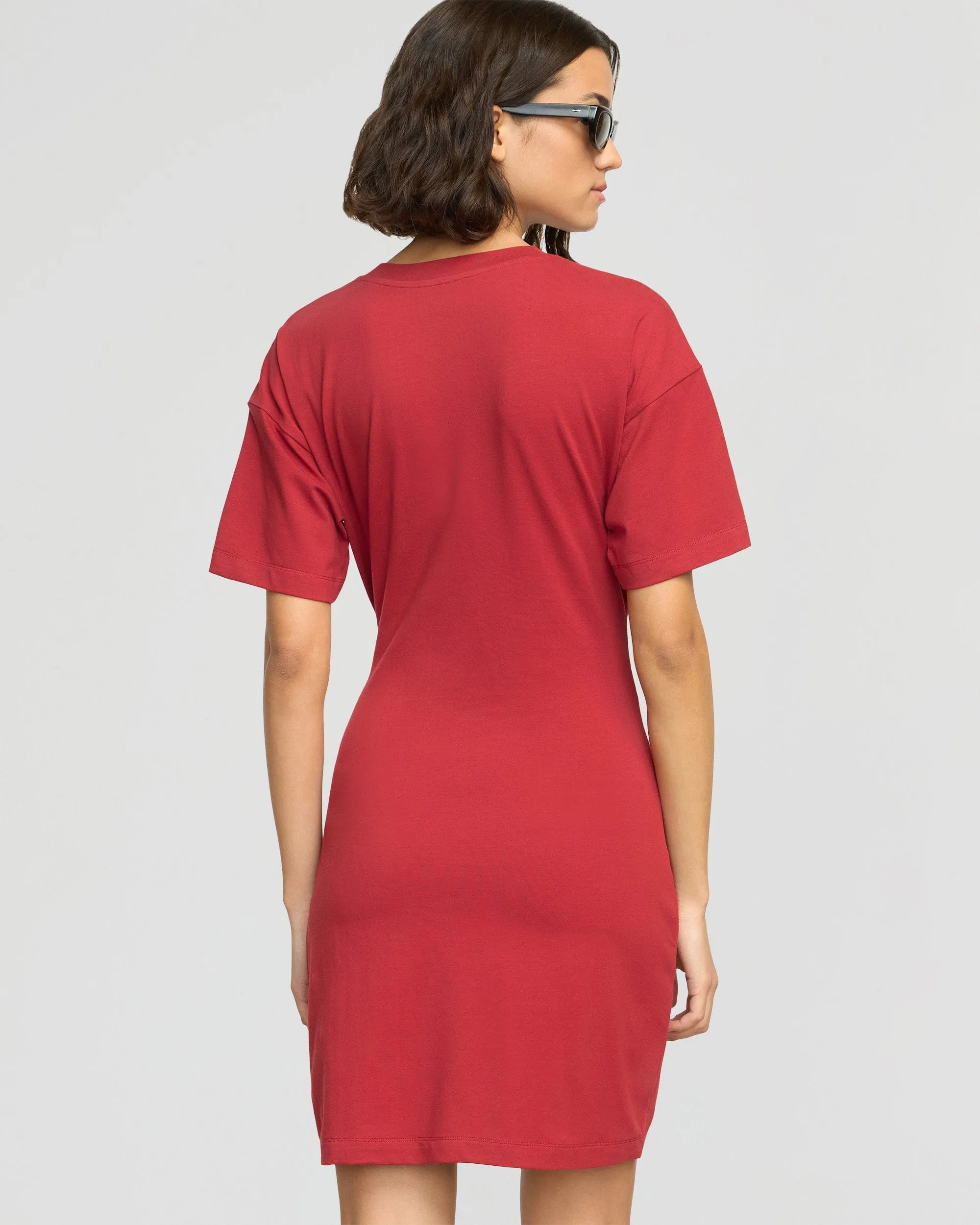 Fallon Organic Cotton T-Shirt Wrap Dress