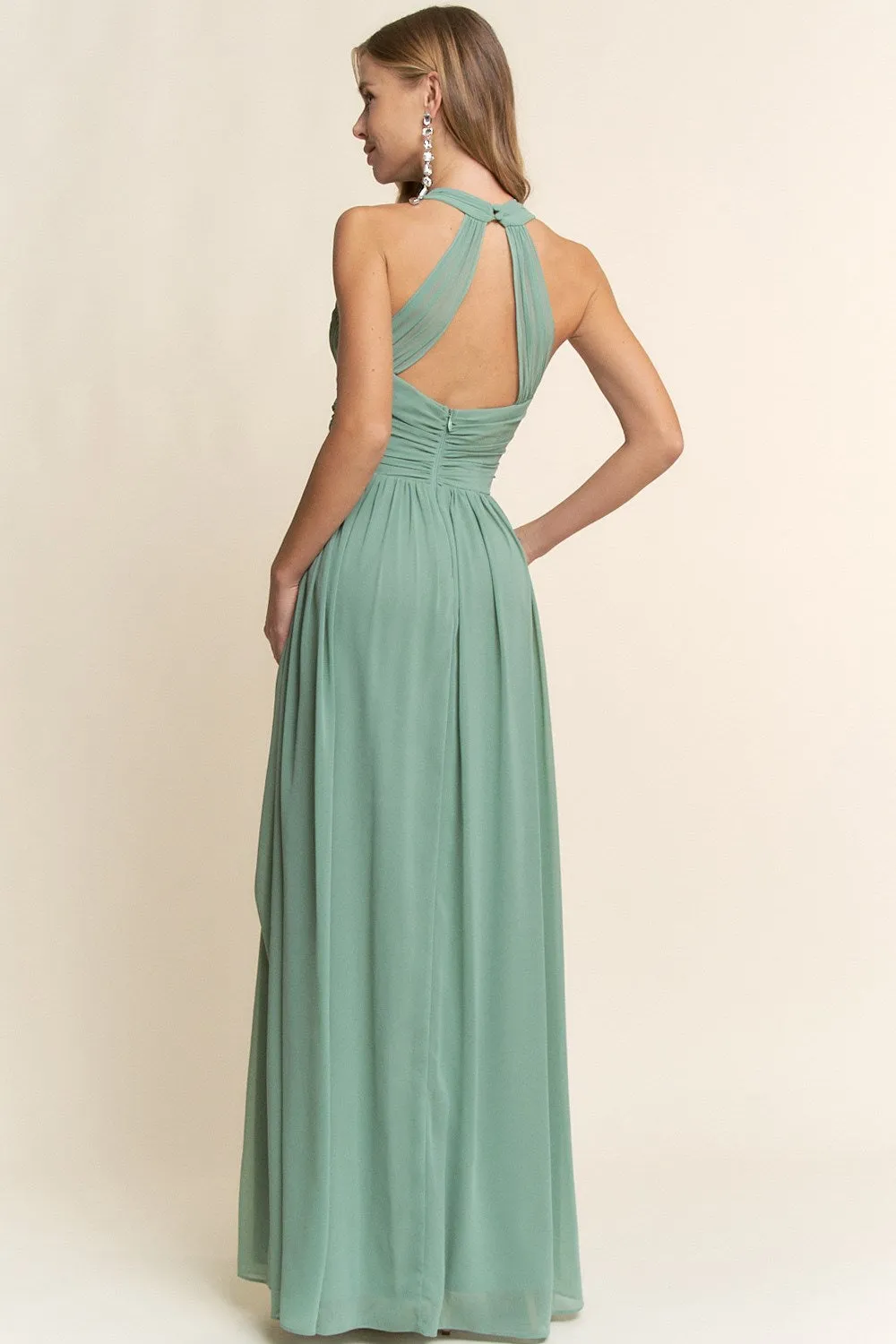 Frida Dress in Sage