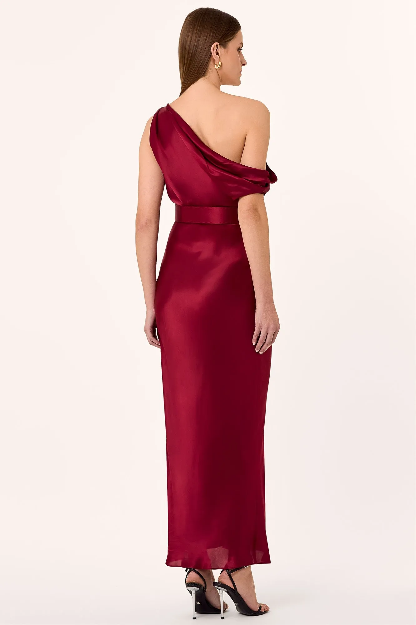 Halle Dress - Bordeaux