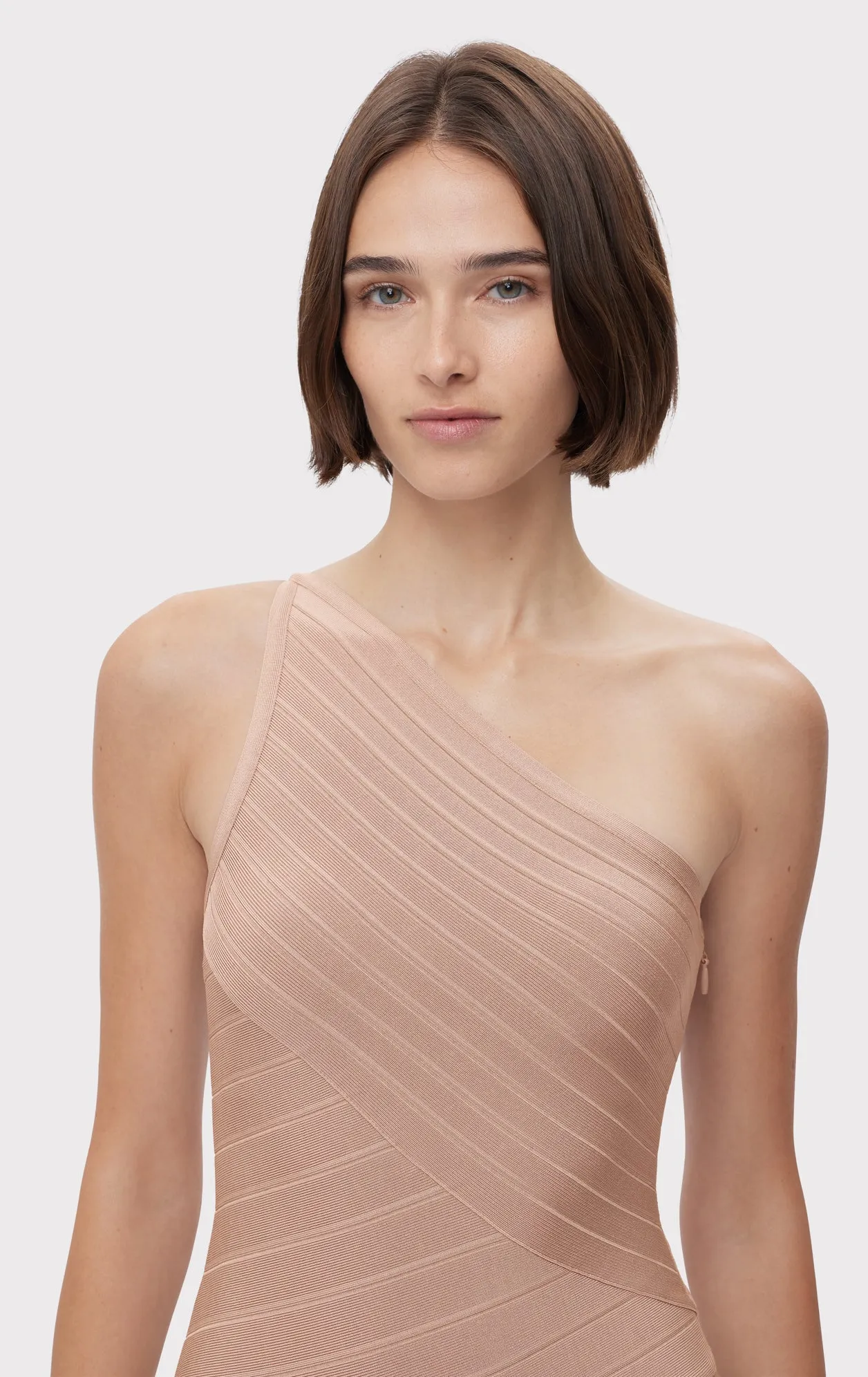 ICON ASYMMETRICAL MINI DRESS