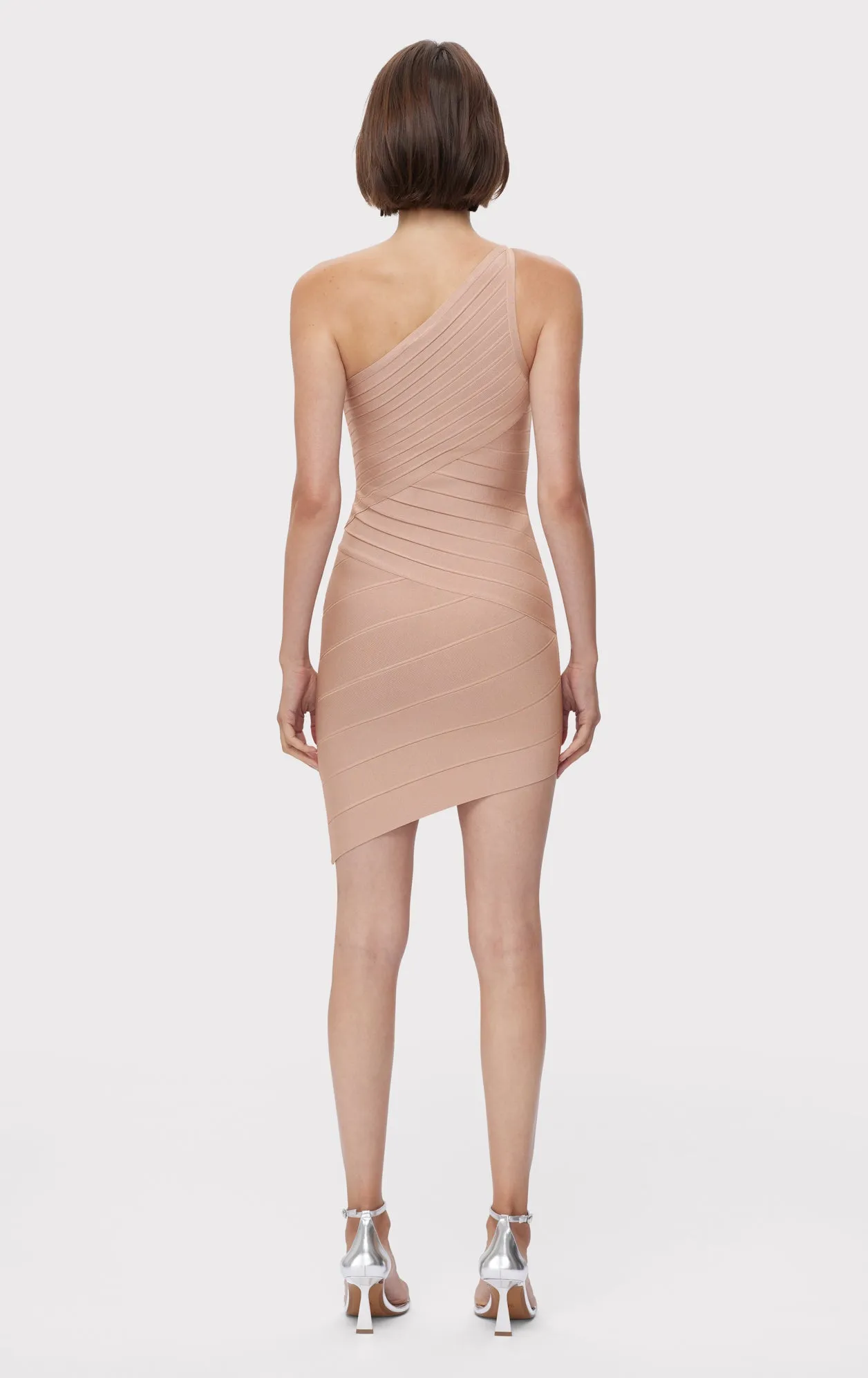 ICON ASYMMETRICAL MINI DRESS