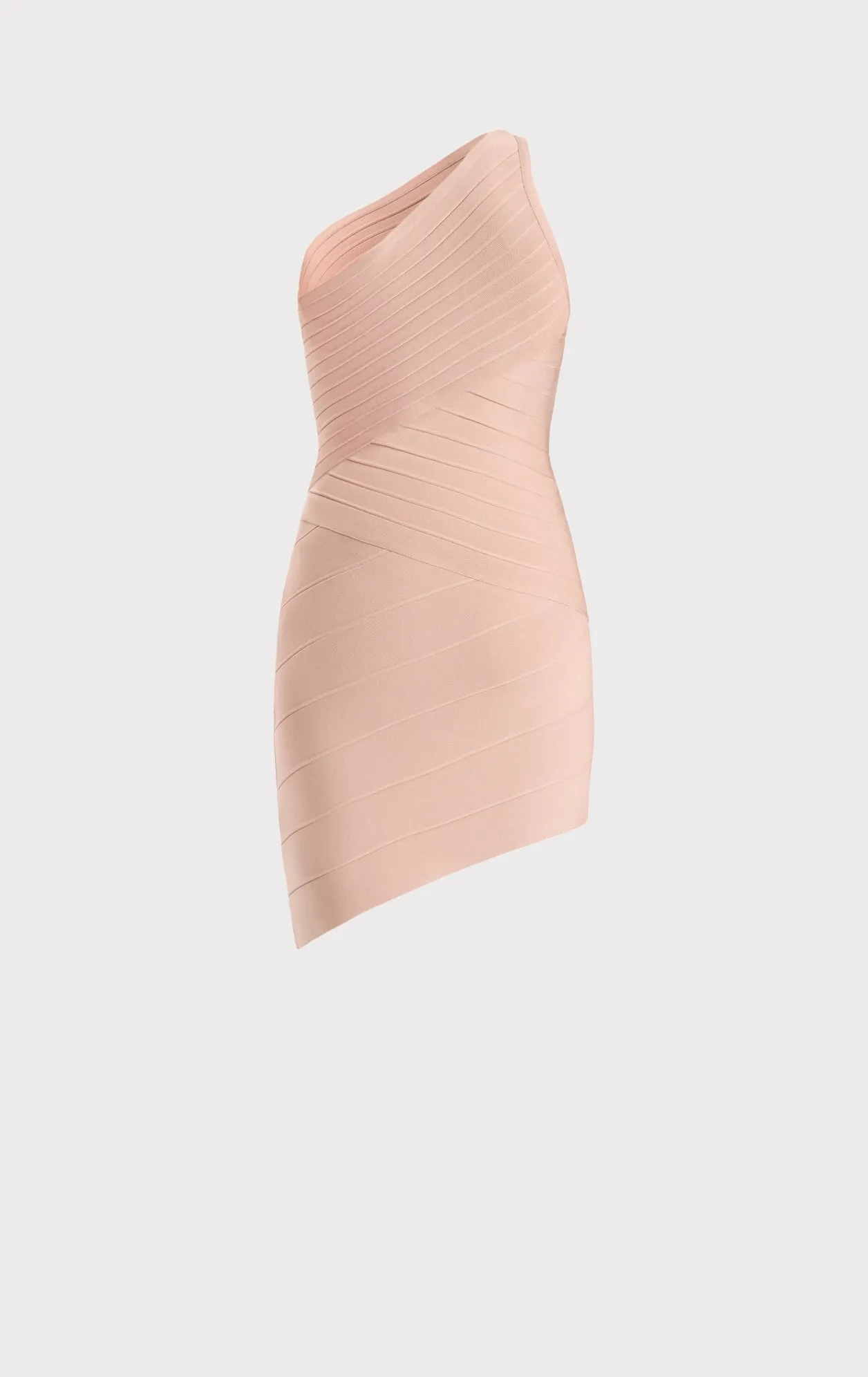 ICON ASYMMETRICAL MINI DRESS