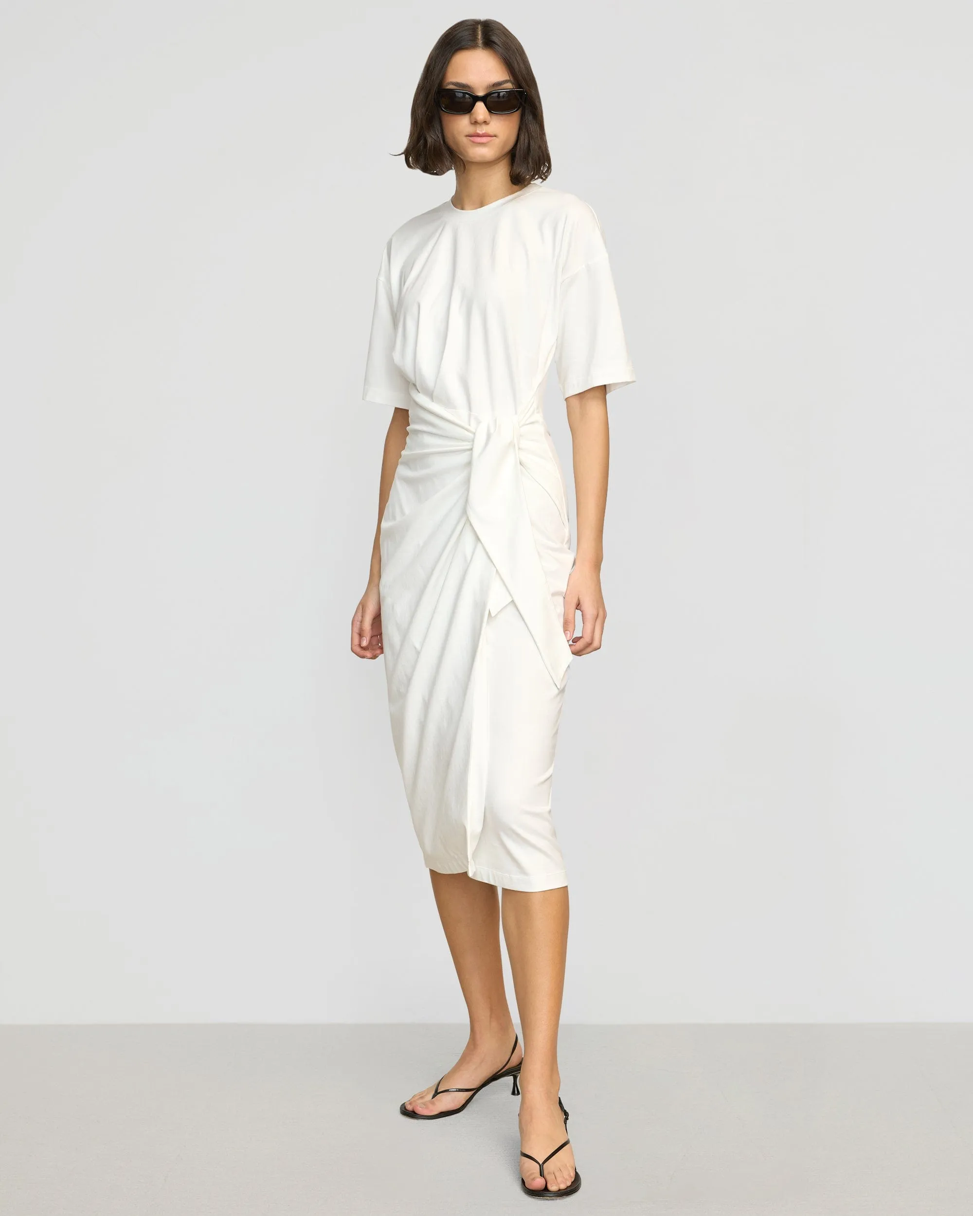 Noa Organic Cotton T-Shirt Wrap Dress