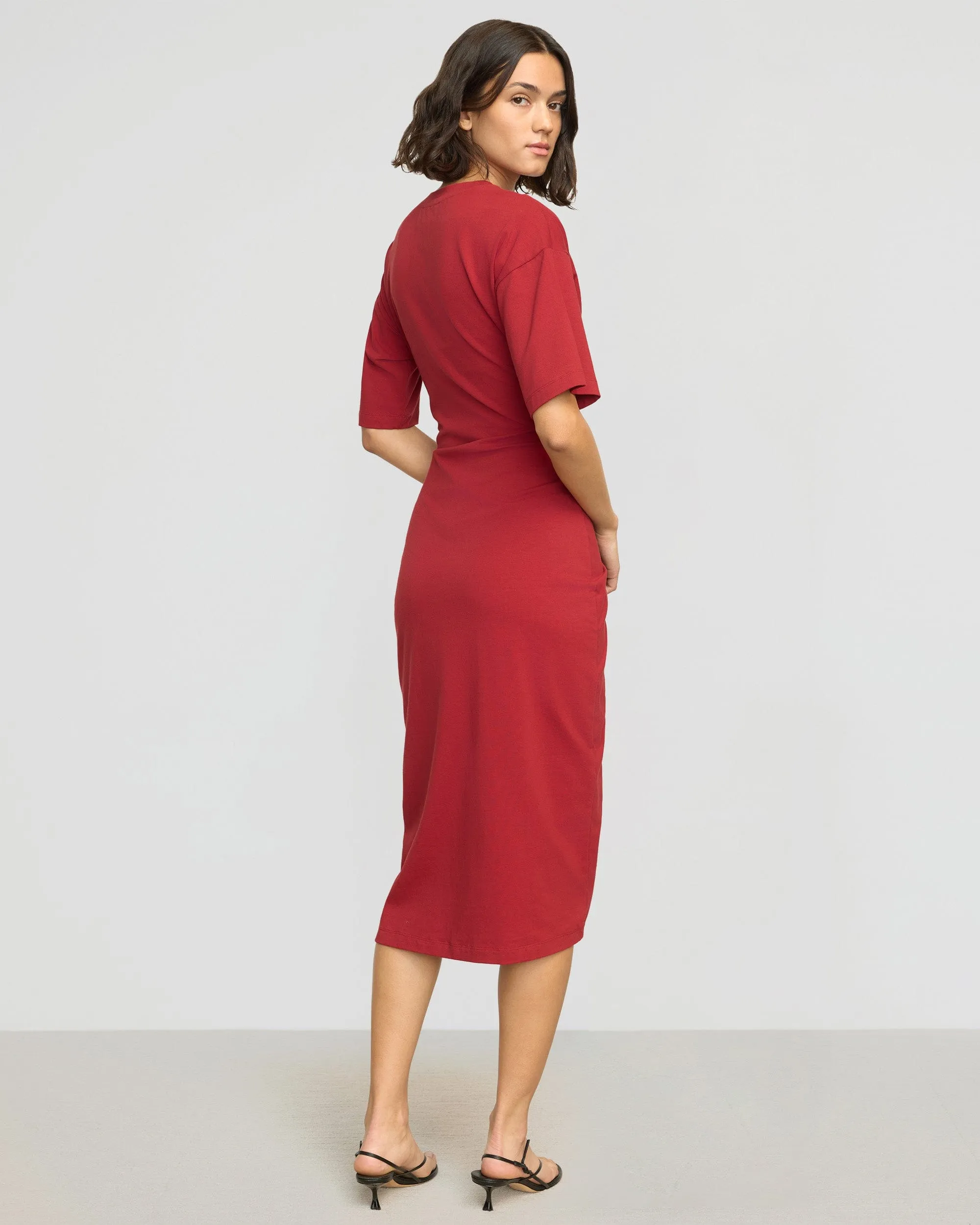 Noa Organic Cotton T-Shirt Wrap Dress