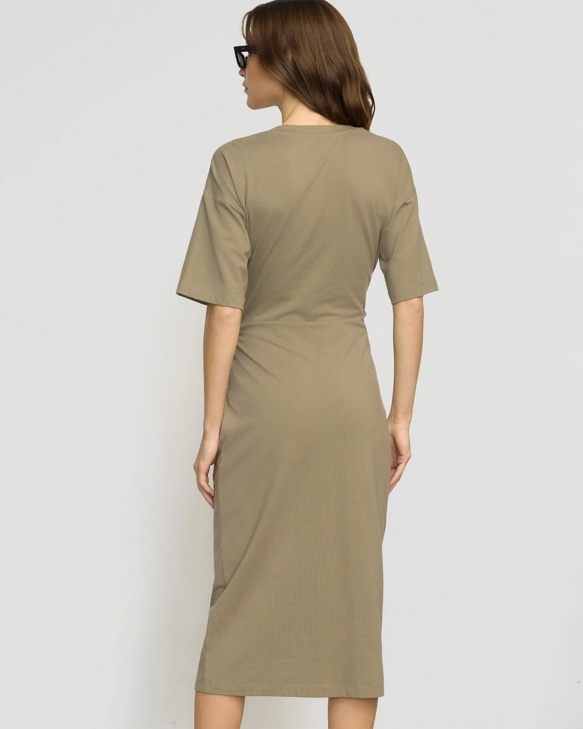 Noa Organic Cotton T-Shirt Wrap Dress