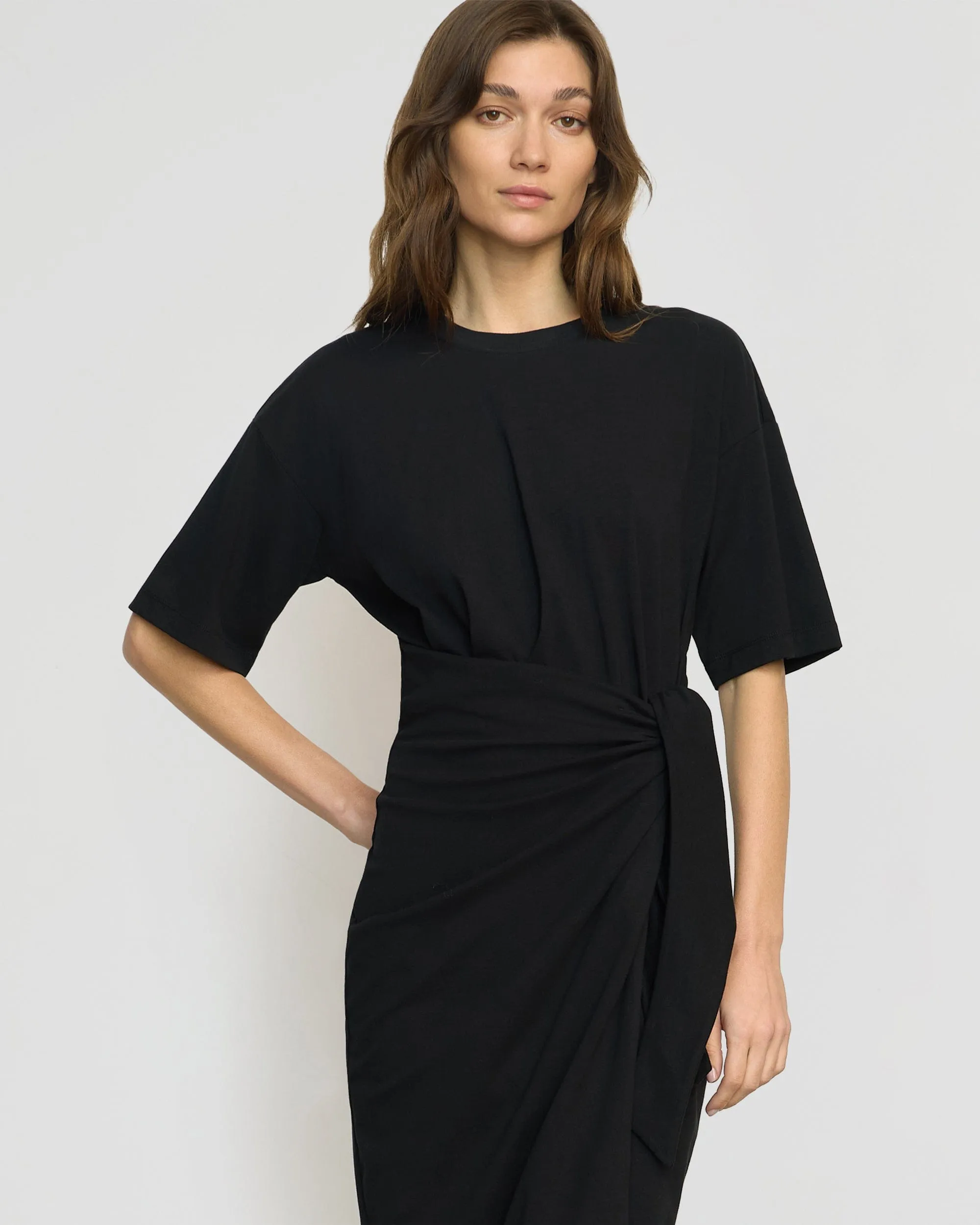 Noa Organic Cotton T-Shirt Wrap Dress