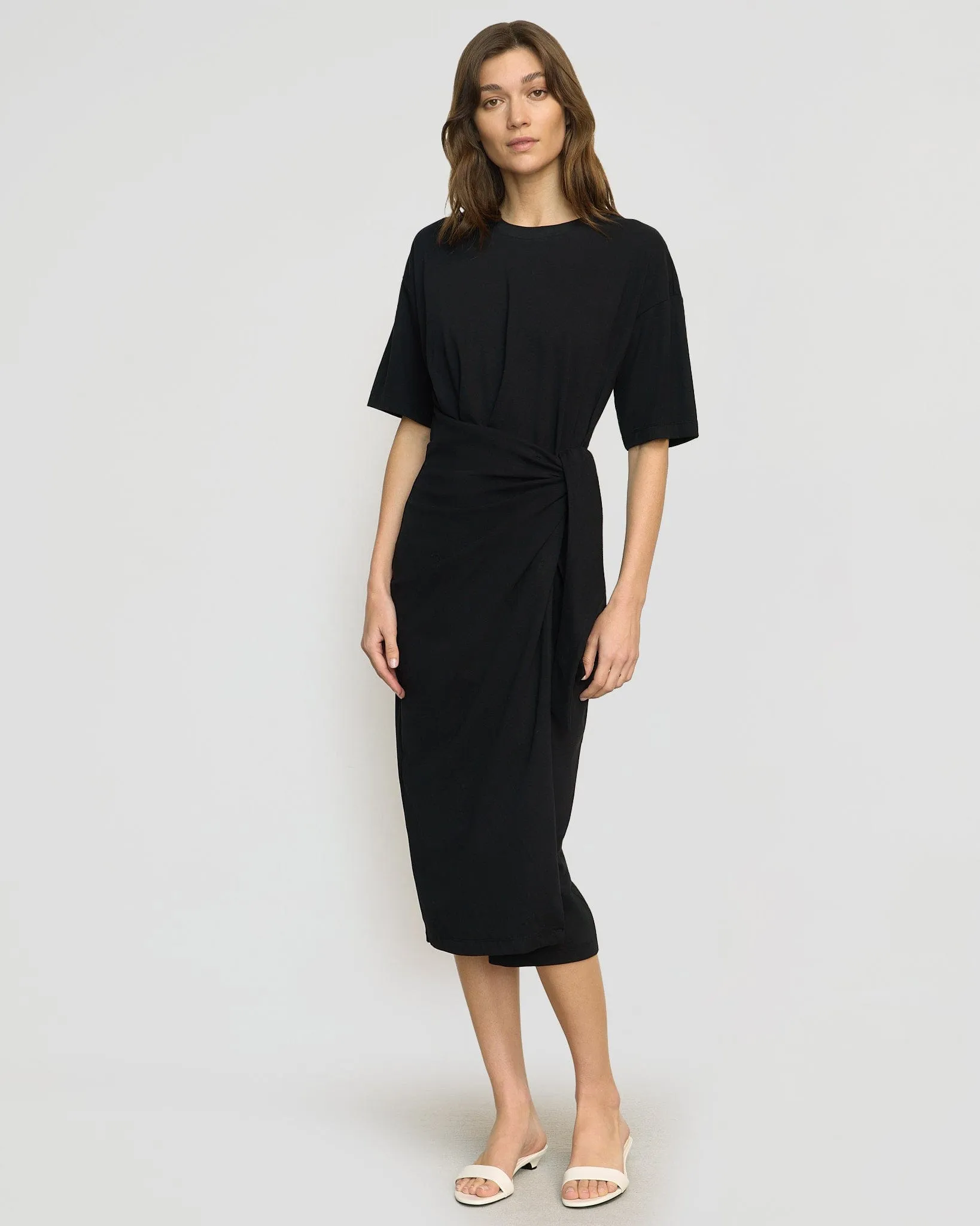 Noa Organic Cotton T-Shirt Wrap Dress