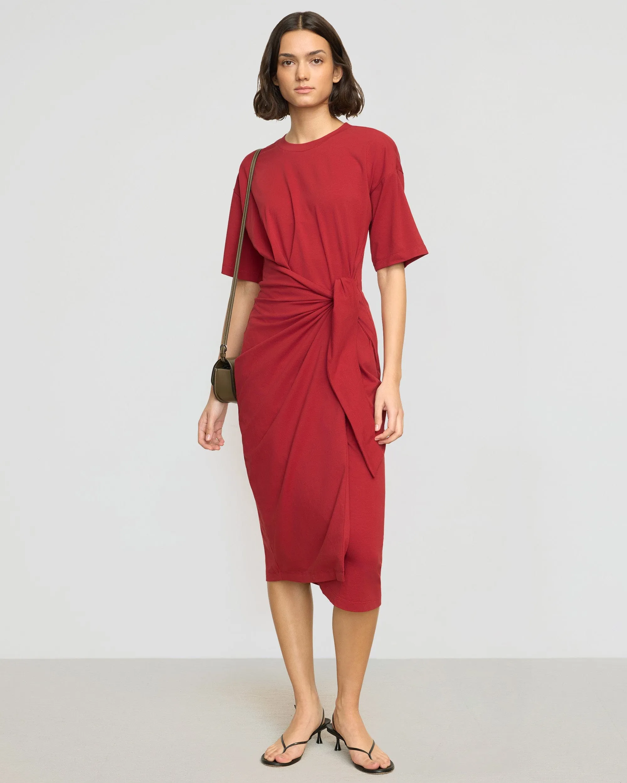 Noa Organic Cotton T-Shirt Wrap Dress