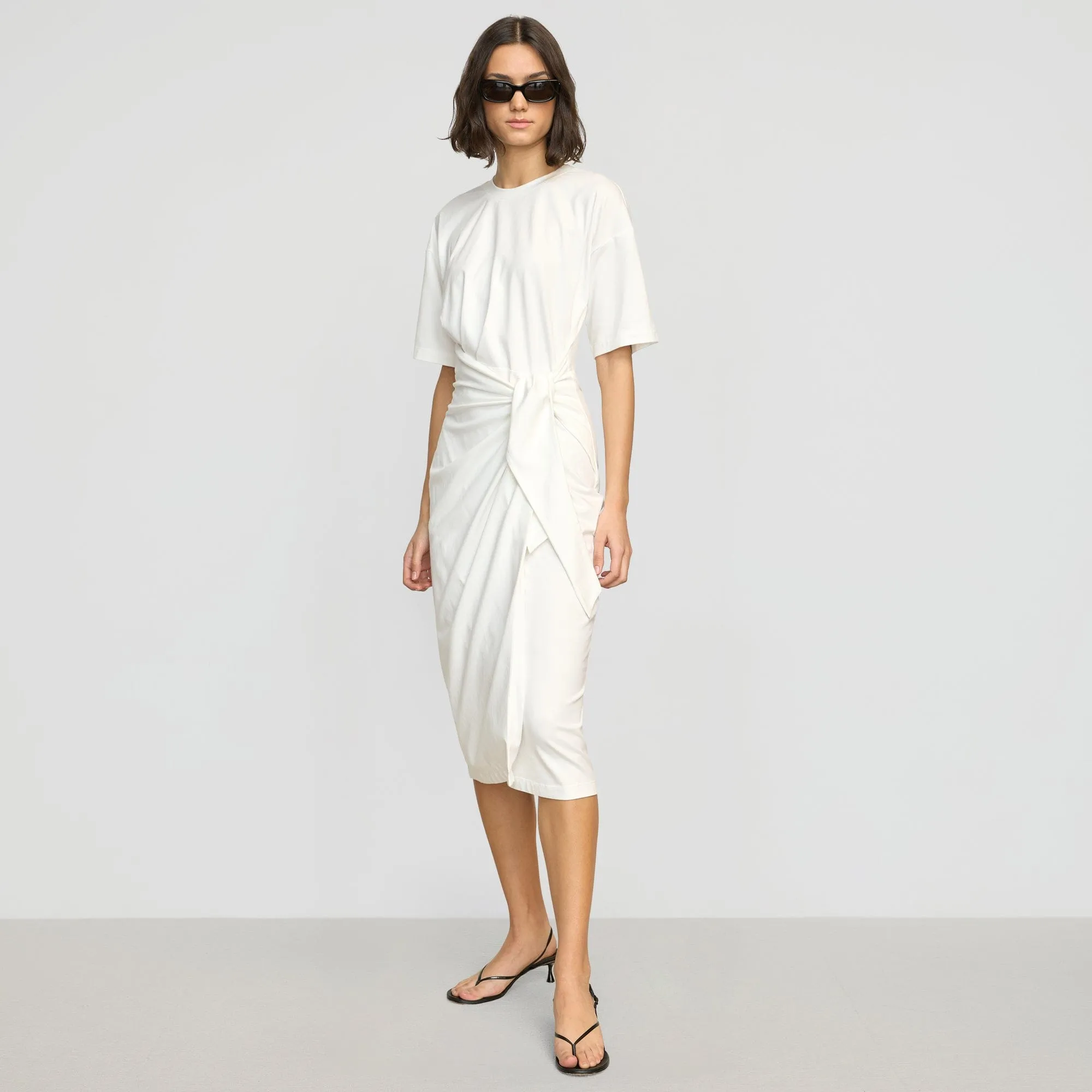 Noa Organic Cotton T-Shirt Wrap Dress