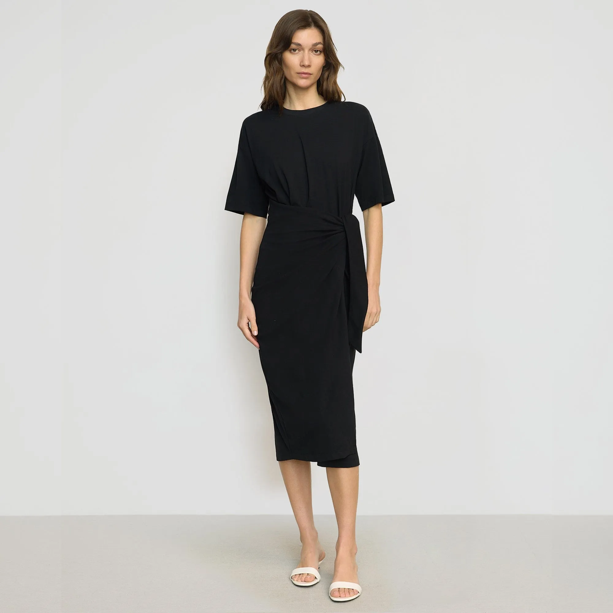 Noa Organic Cotton T-Shirt Wrap Dress