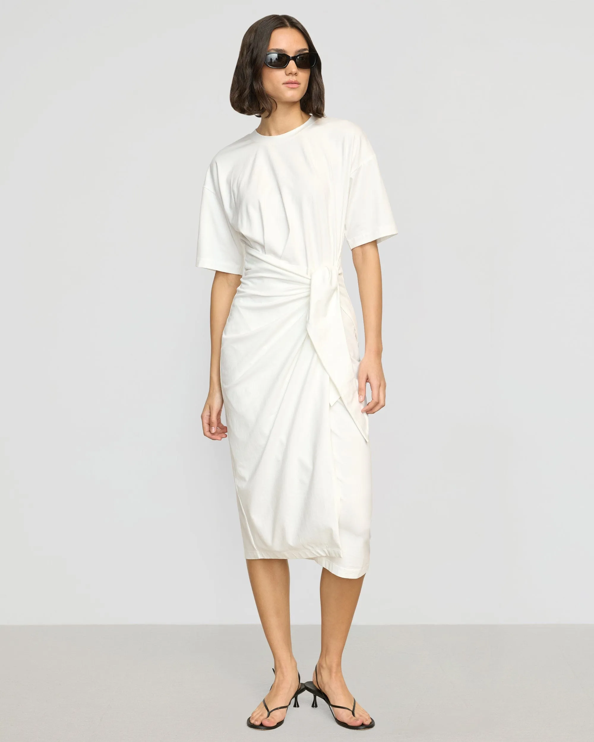 Noa Organic Cotton T-Shirt Wrap Dress