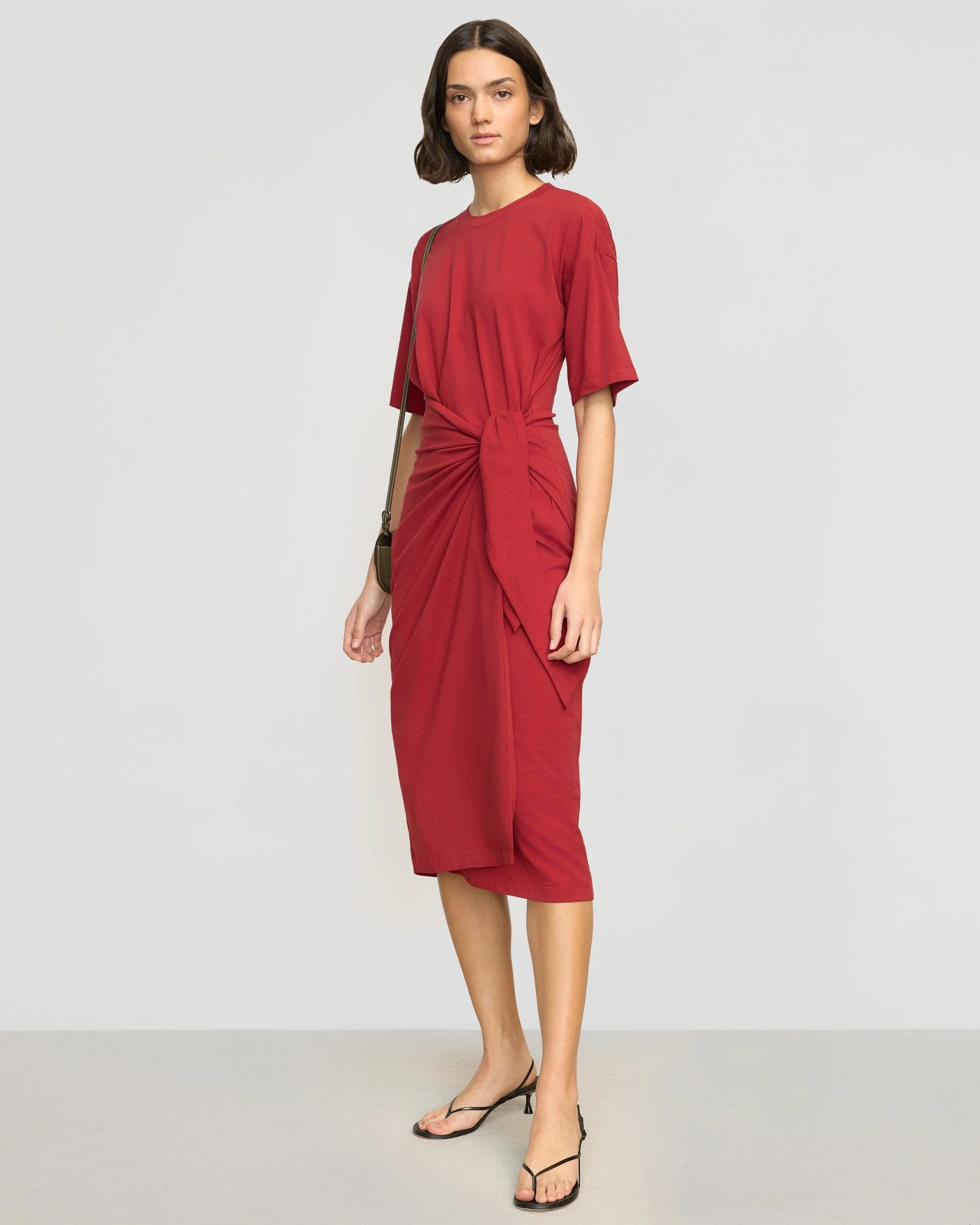 Noa Organic Cotton T-Shirt Wrap Dress