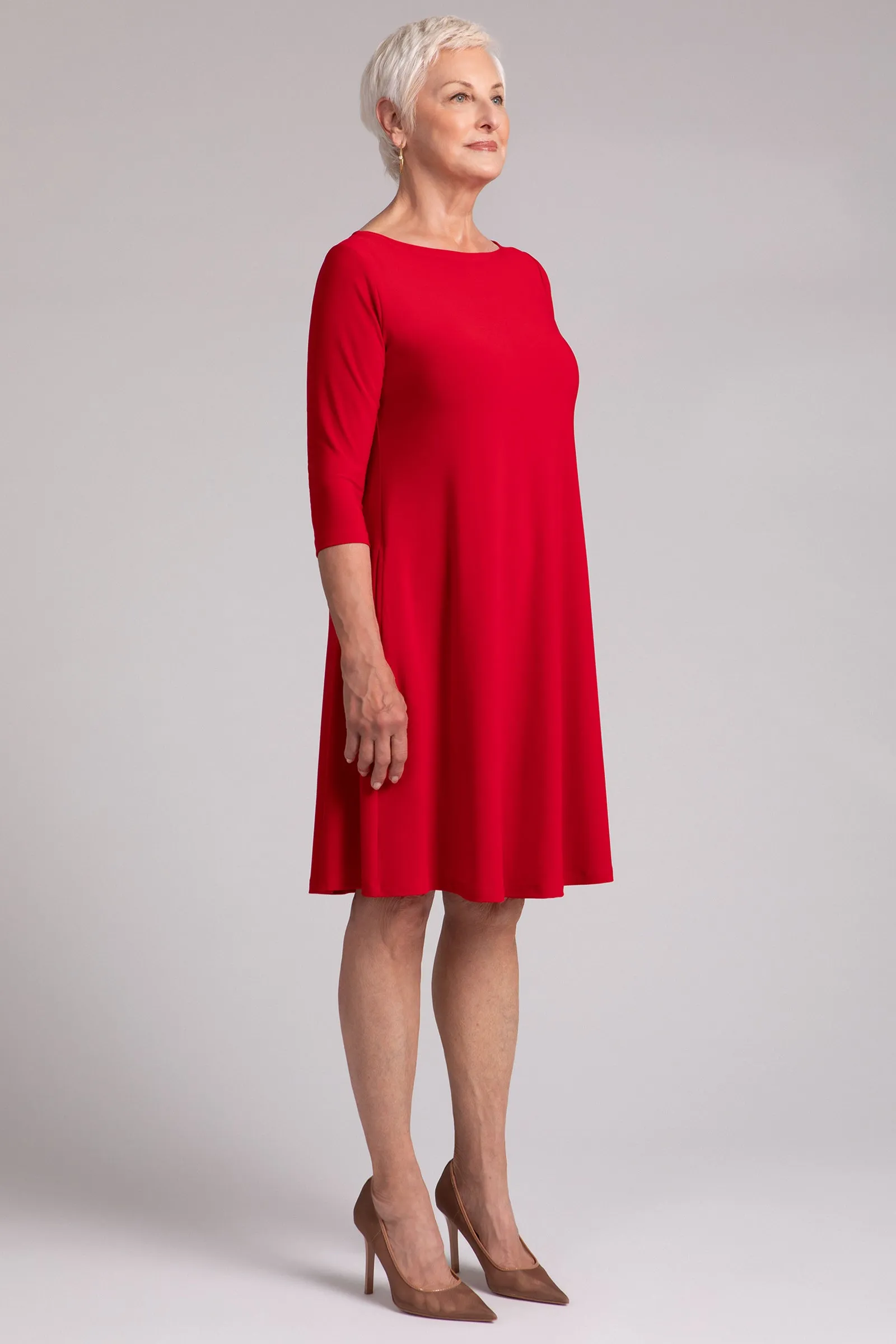 Nu Trapeze Dress | Poppy