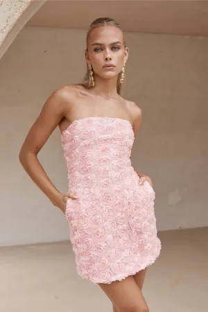 PINK ROSALINE MINI DRESS