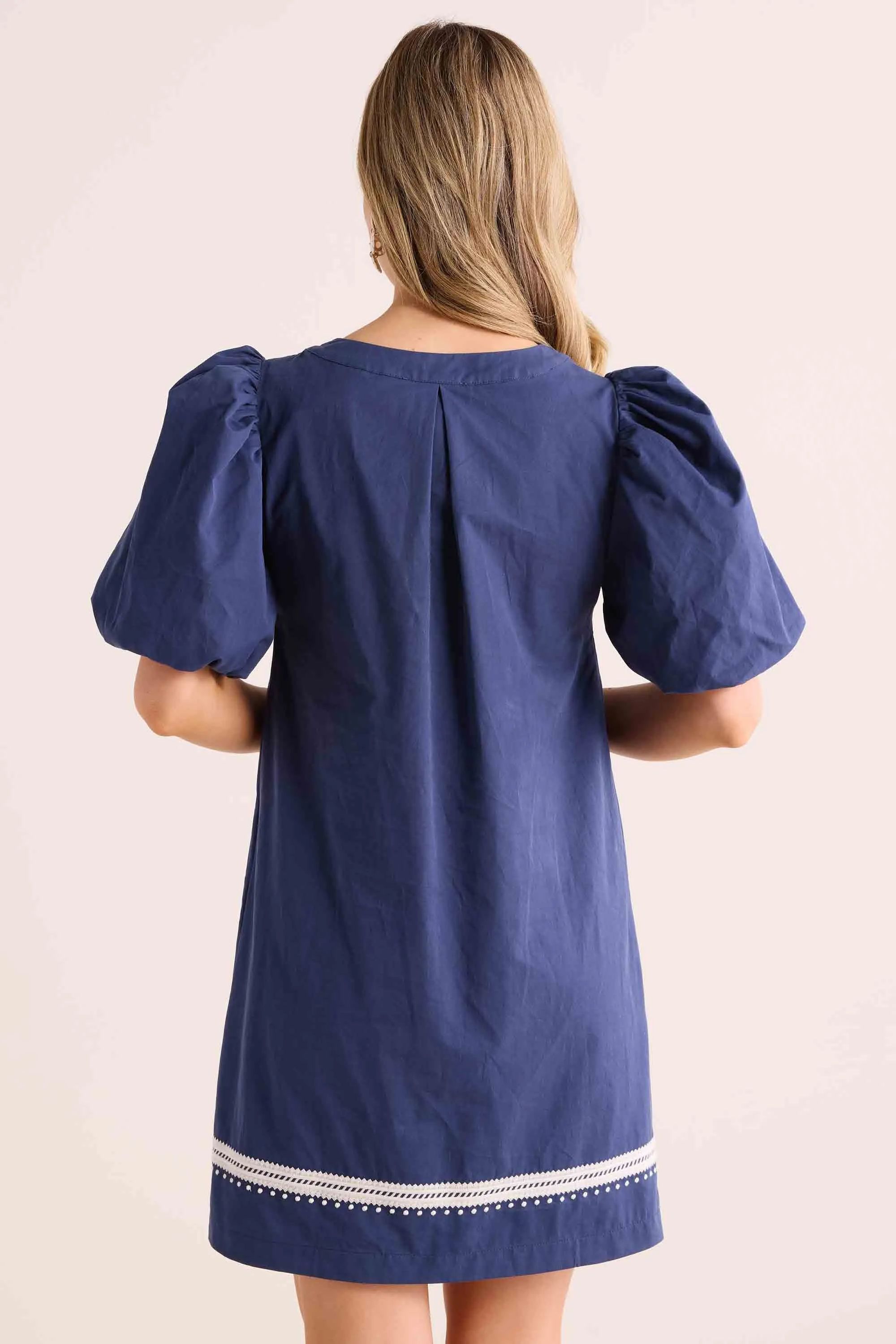 Roxanne Dress- Navy