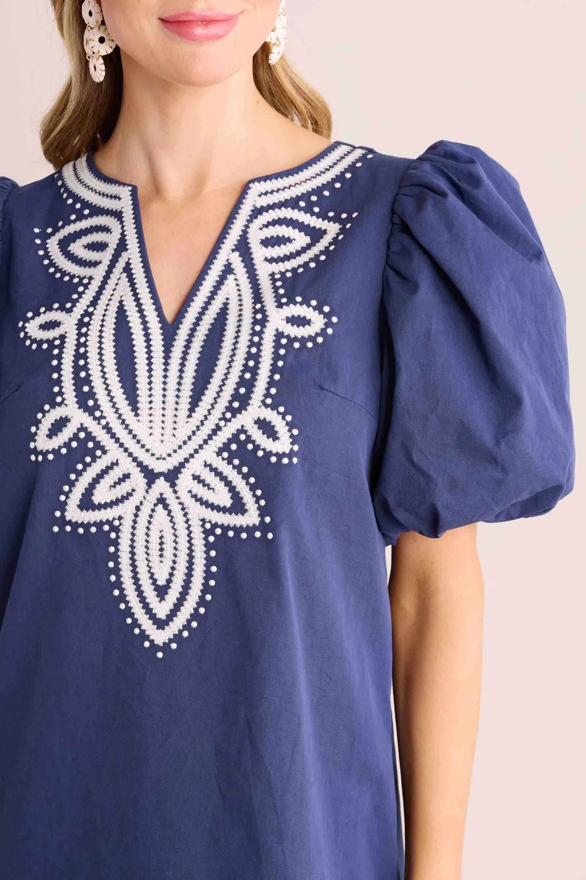 Roxanne Dress- Navy