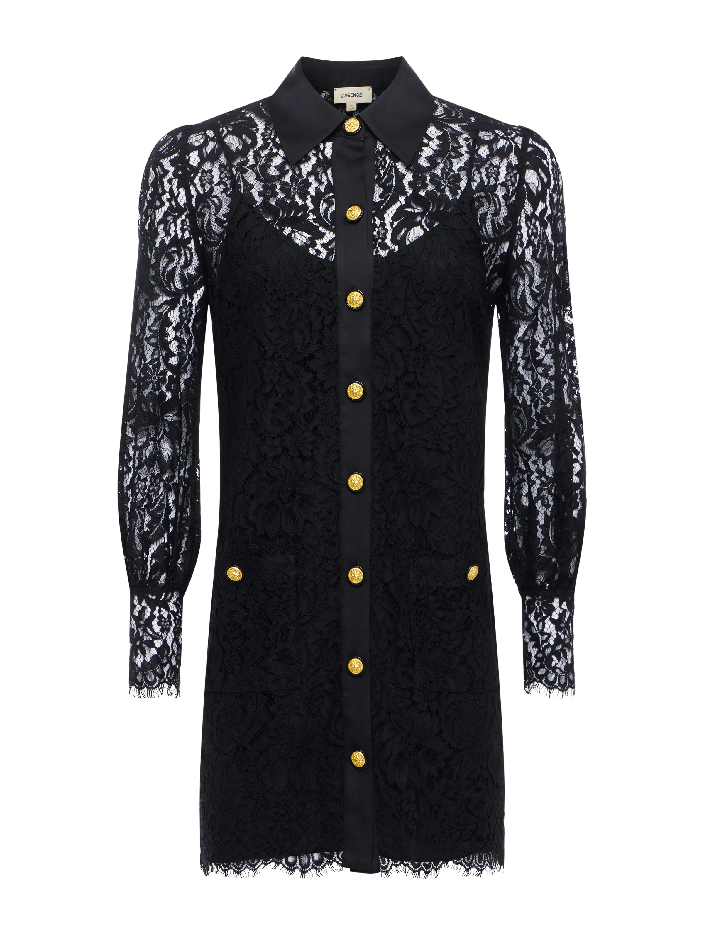 Sakura Lace Shift Dress