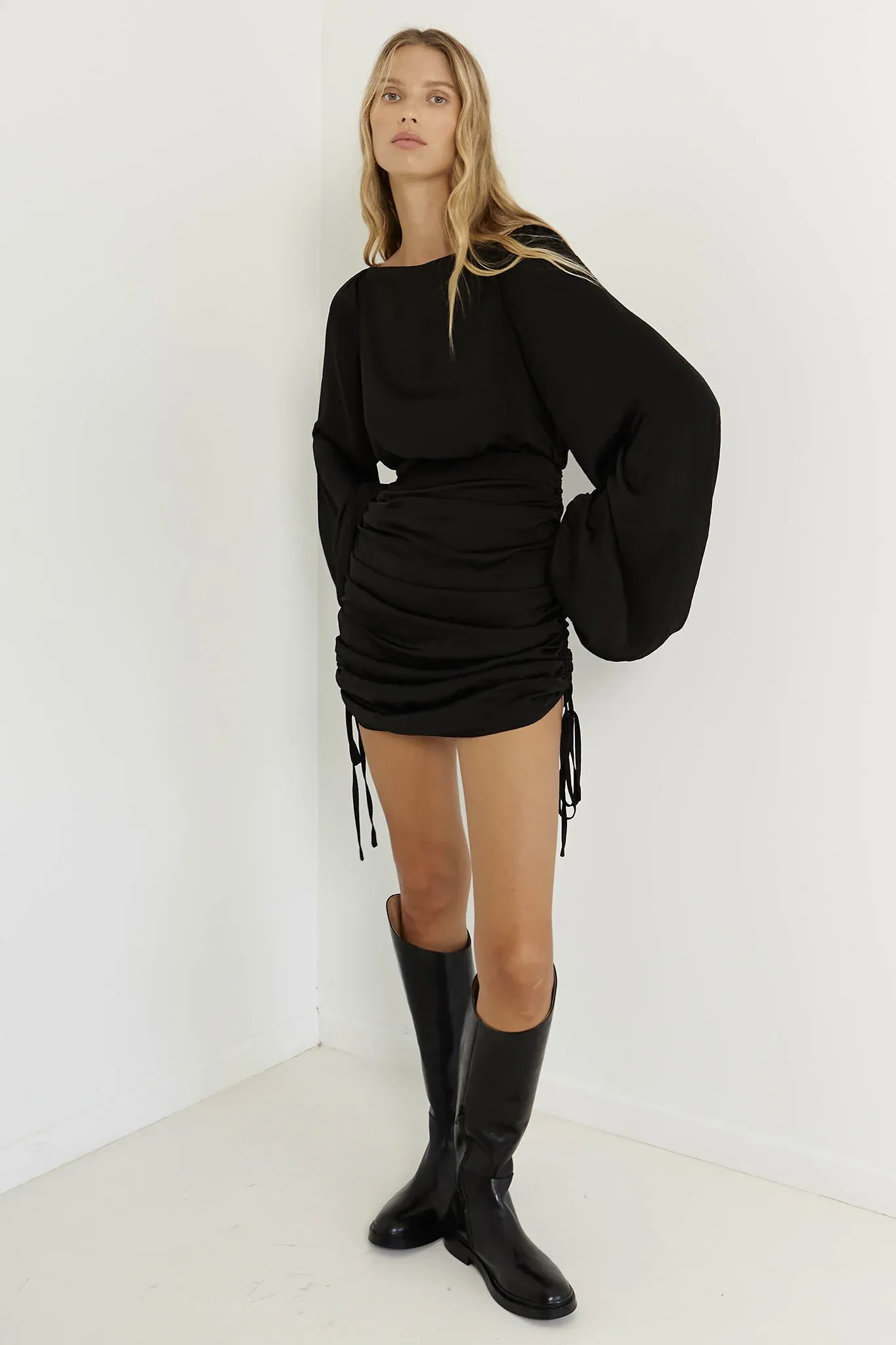 SNDYS Gigi Mini Dress Black