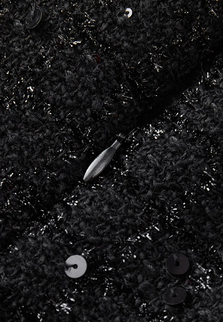 Stardust Checker Patch-pocket Dress