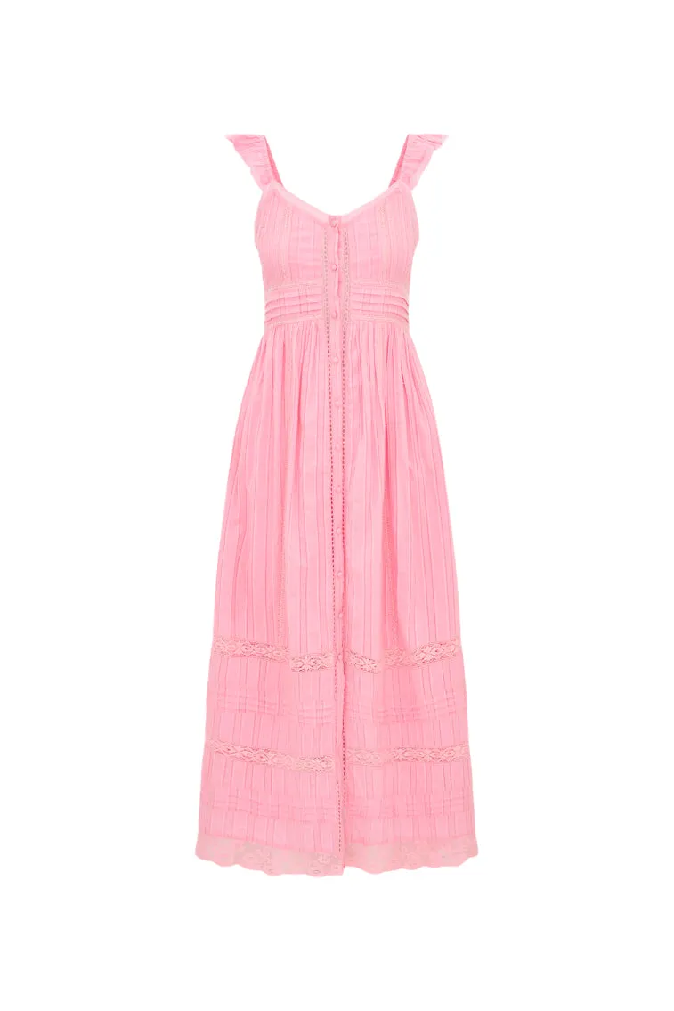 Sufette Cotton Maxi Dress