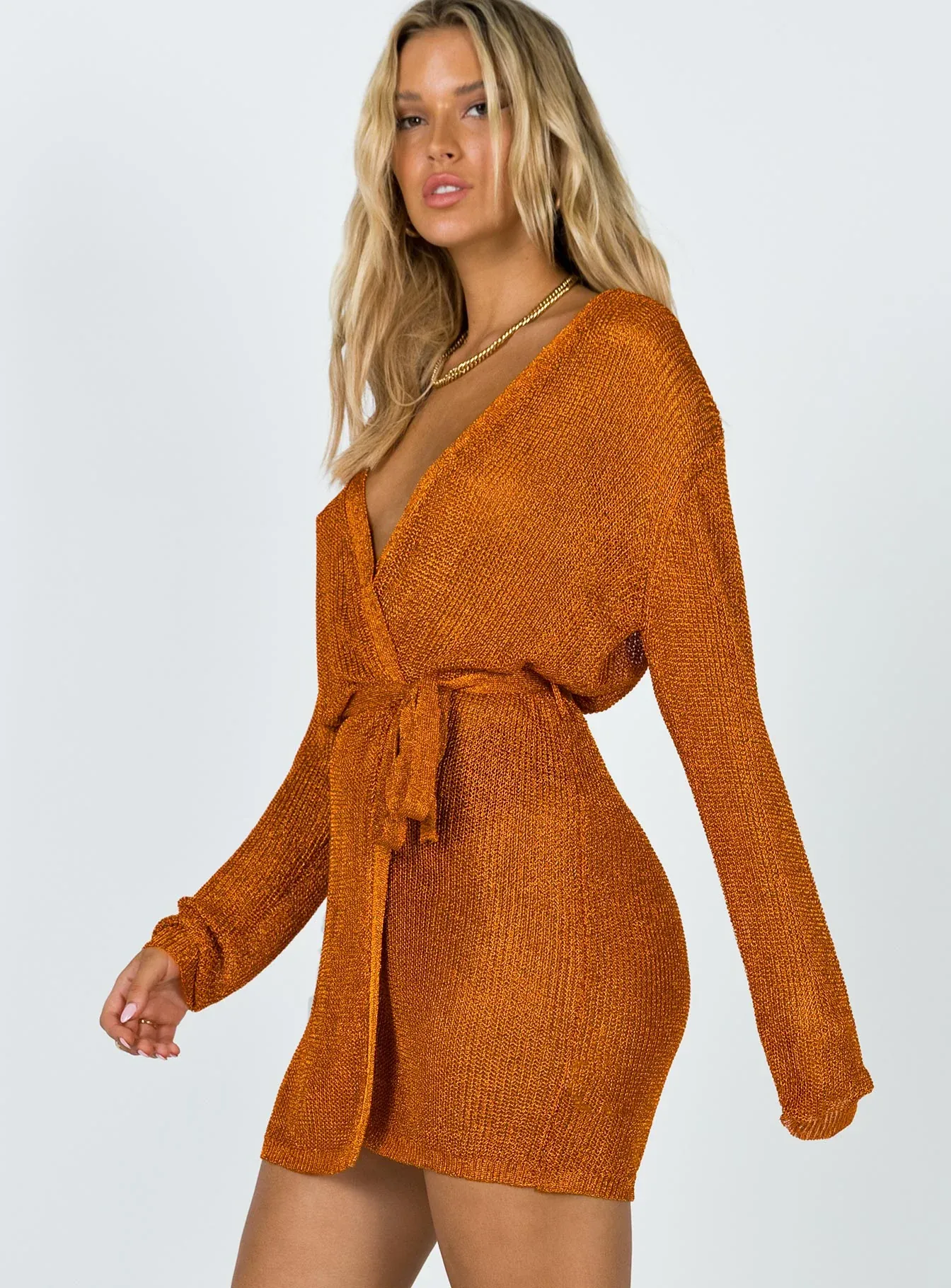 Take Me To Rio Mini Dress Orange