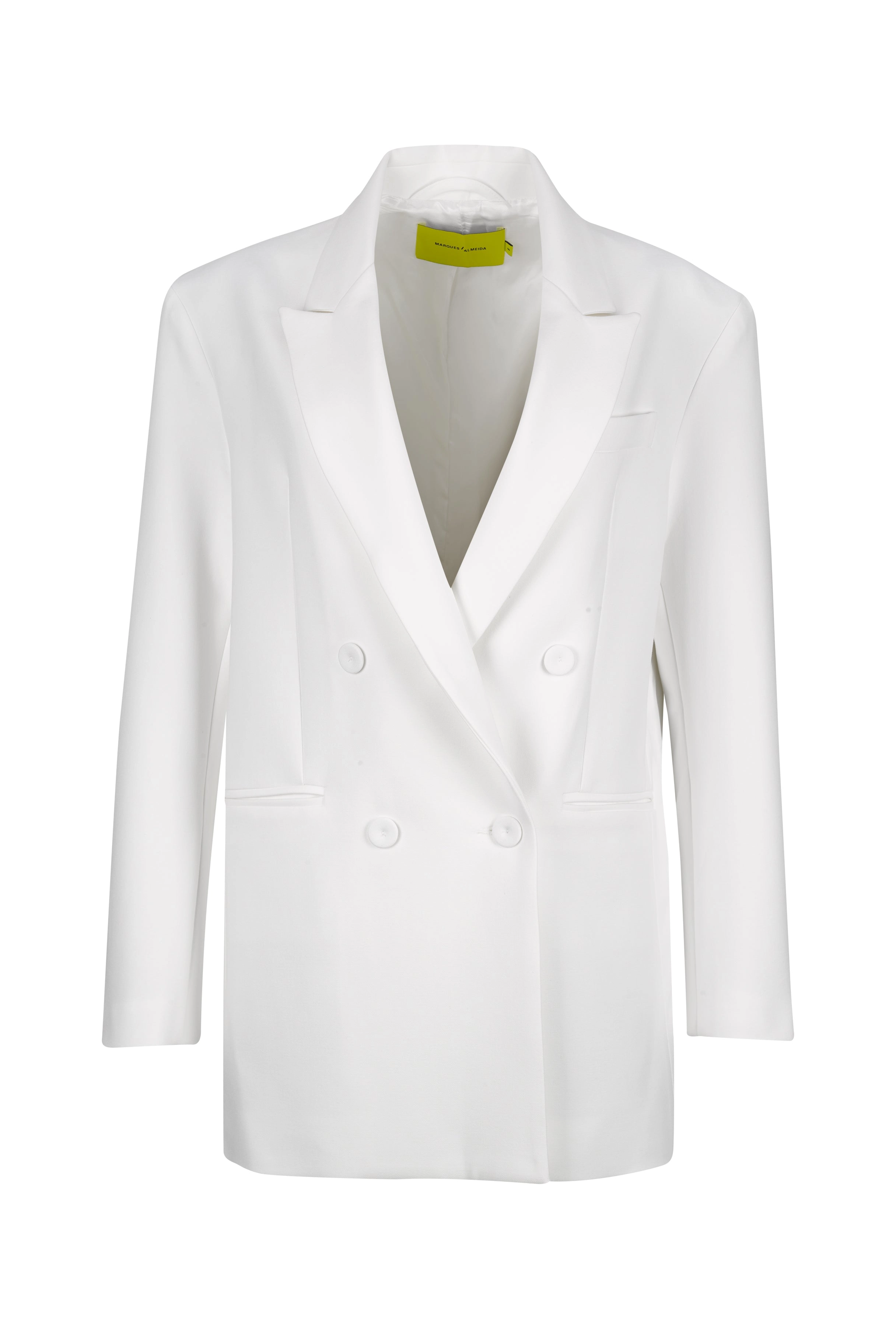 WHITE OVERSIZED BLAZER