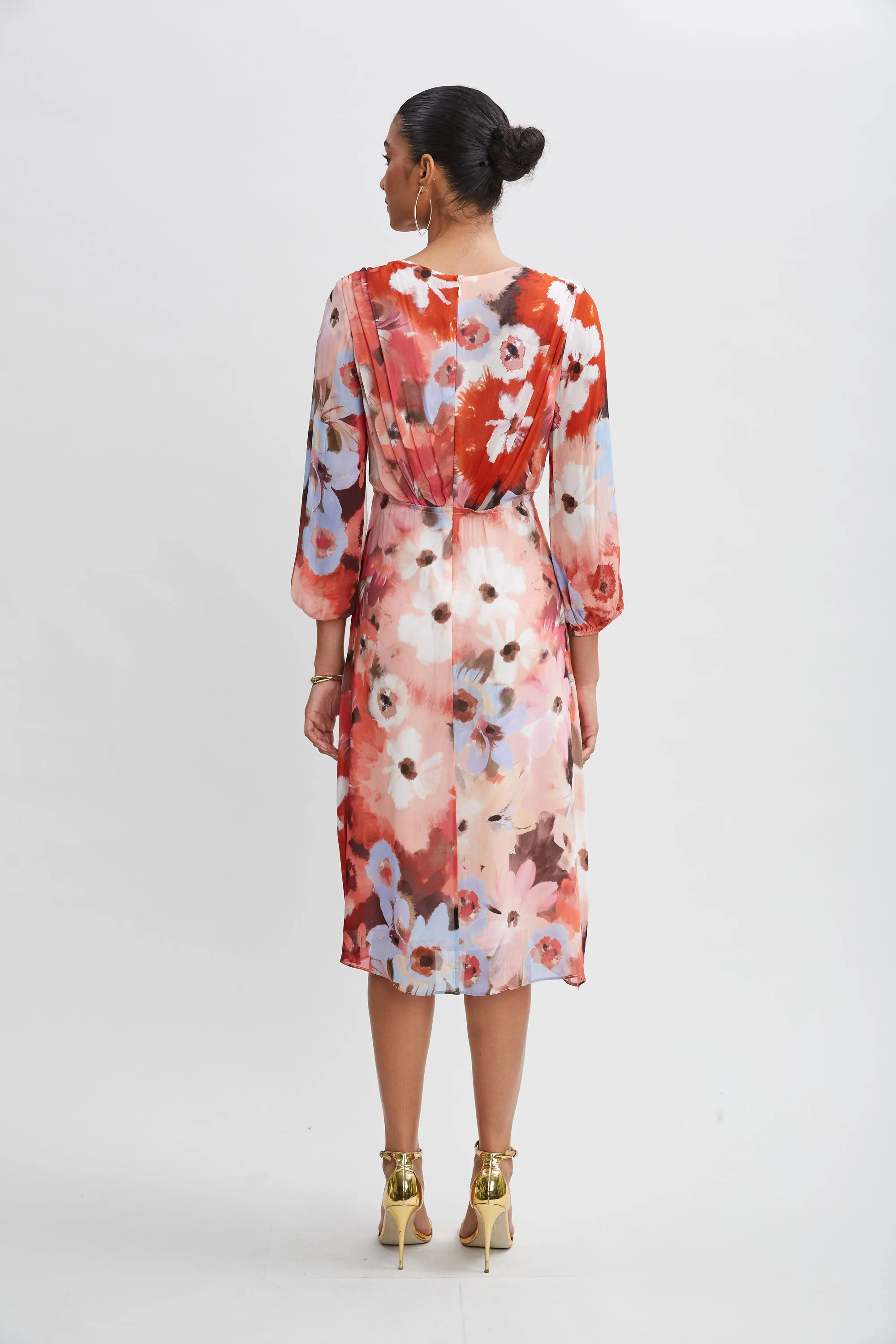 Wintergarden Floral Dress