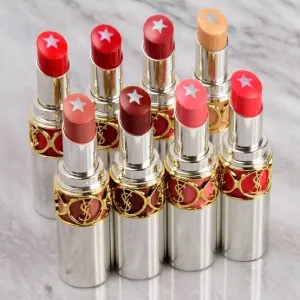 YSL Rouge Volupte Rock 'N Shine Glitter Star Core Sparkling Colour & Shine